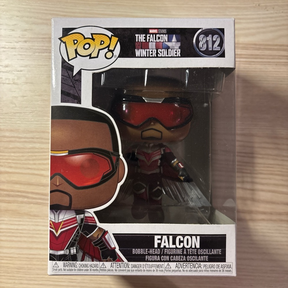 Funko Pop! Falcon with Red and Black Suit